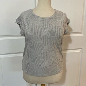 Rose + Olive XL Gray Tee